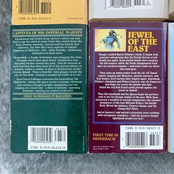 David Eddings Vintage Book Lot - Picture 8 of 14